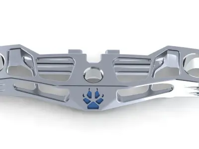 amarok triple clamp remake Free 3D model