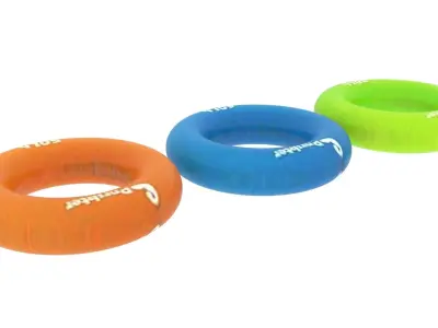 Rubber Hand Grippers 3D model