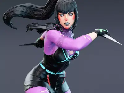 Punchline DC Comics 3D print model