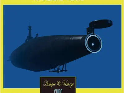 Isaac Peral sub model 3D model