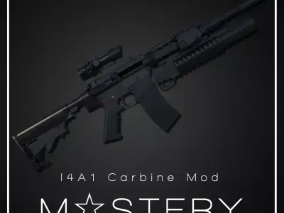 I4A1 Carbine Mod Mastery 3D model