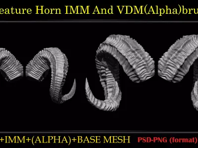  Horn Kit 3D model