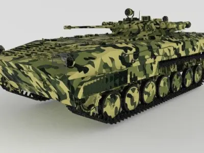 Infantry fighting vehicle 3D model