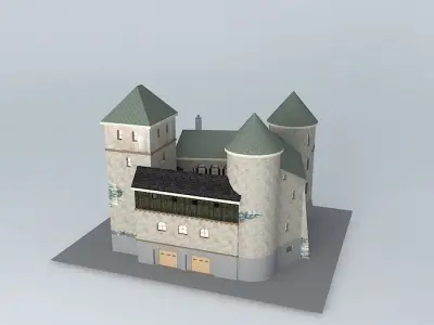 Stoltzeneck Castle Free 3D model