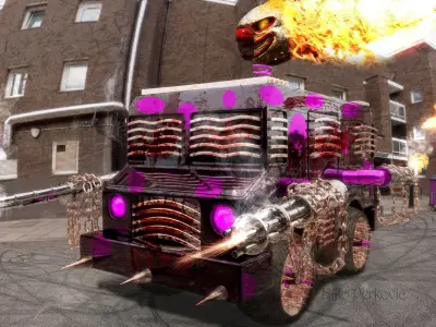 DARKTOOTH TWISTED METAL 3D model