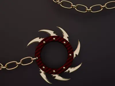 Blood Reaper  Low-poly 3D model