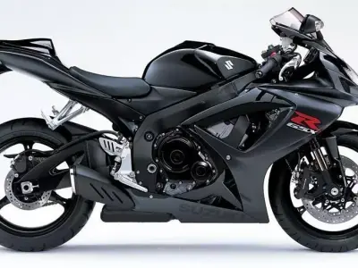 Suzuki GSX 750 3D Model High Detail Sport Motorcycle 3D print model