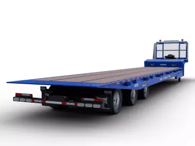 Landoll Traveling Axle 455B-53 3D model