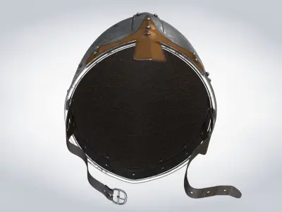 Norman Helmet Low-poly 3D model purchase