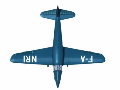 Caudron Simoun 3D model