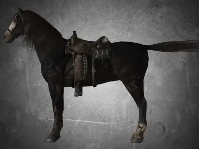 Horse - B1 3D model