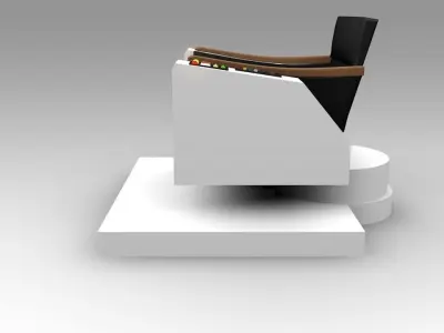 Captains Chair  Free 3D model