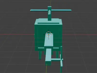 helicopter 3d-model  3D model