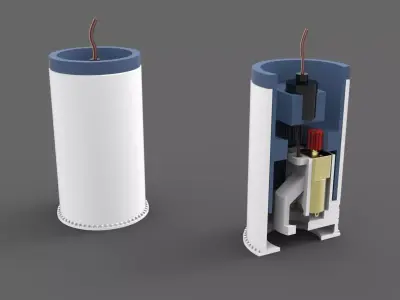 Turntable for cranes or other applications 3D print model