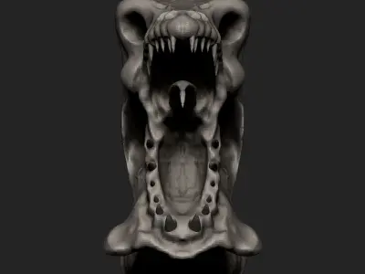 Sci-Fi Monster 3D model