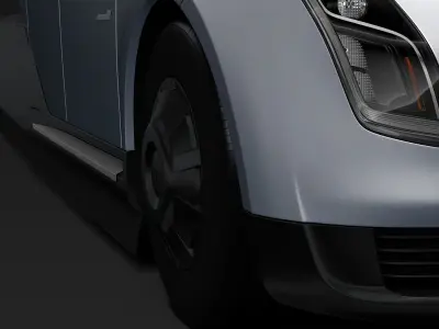 Tesla Semi 2020 wheel 3D model