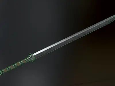 Medieval Weapons Sword Collection - 01 Low-poly 3D model