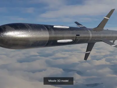 Rocket 3D models 3D Model Pack get