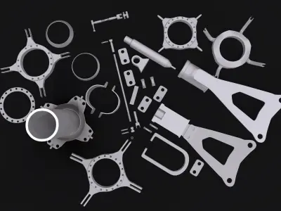 Kitbash Rotate Pack 1 3D model