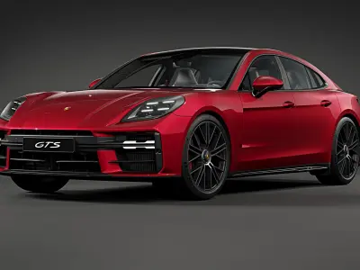 2024 Porsche Panamera GTS 3D model