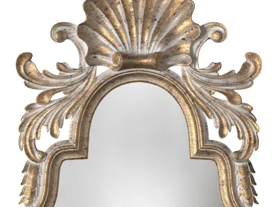 Pier Glass Mirrors in the Queen Anne manner 3D model