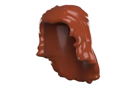 Custom3Dprint Minifigure Accessory - Minifigure Hair S2 - 120 3D print model