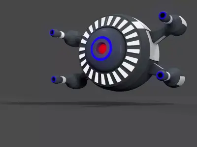 Sci Fi Drone 3D model 3