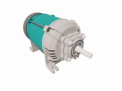 Electric Motor-Generator 3D model