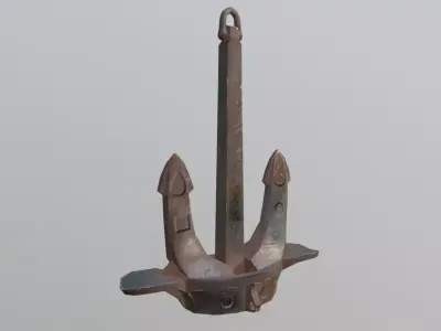 Hall Anchor 3D model