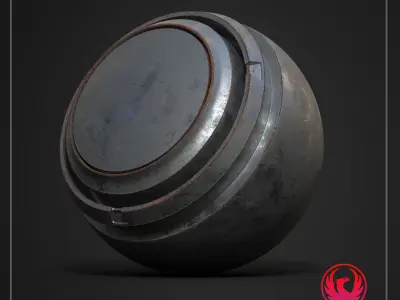 Granade 3D Model grenade Low-poly 3D model