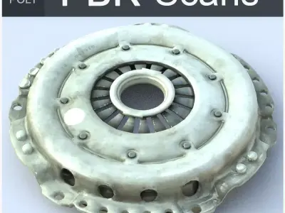 Clutch Basket Luk Low Poly Low-poly 3D model