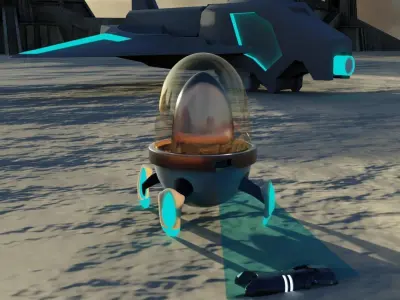 Drone 3D model 14