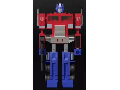 90s Optimus Prime Model 3D model