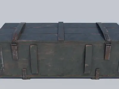 Army and Industrial Prop Pack Low-poly 3D model