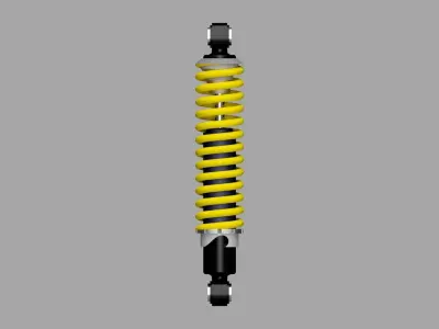 Shock Absorber 3D Model 3D model
