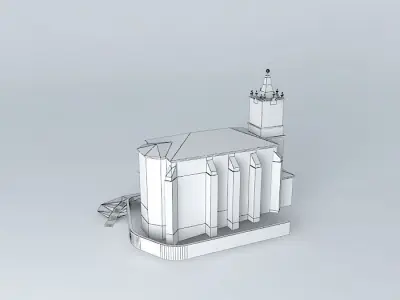 Mutiloa Church Free 3D model