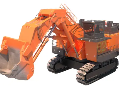 Hitachi EX5600 3D model purchase