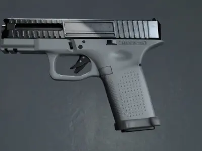 ltd19 lone wolf Low-poly 3D model