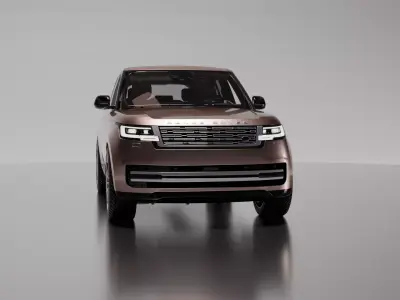 Range Rover 3d model rigged full textured Blender 3D model