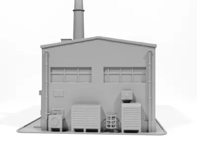 Factory 3D print model purchase