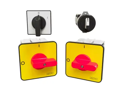 Power knob switch 3D model by jwzg1992