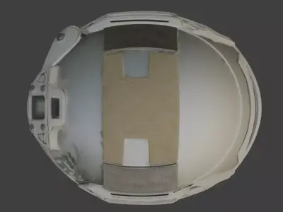 Special Operations Ballistic Tactical Helmet 3D Model Low-poly 3D model
