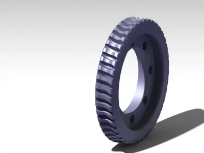 Worm pair Free 3D model
