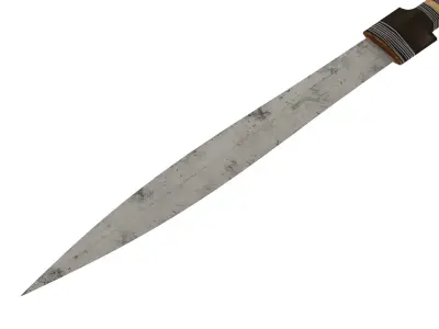 Billao Shortsword Low-poly 3D model