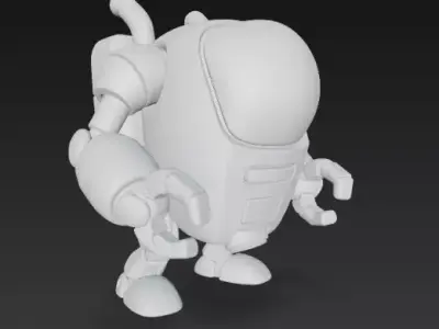 Metal Slug Robot 02 Free 3D print model