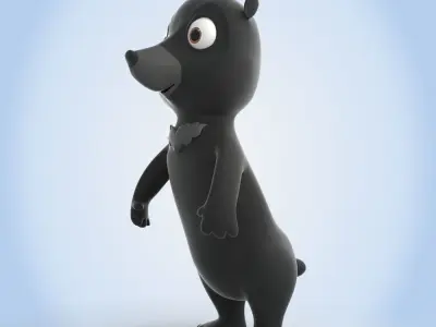 Black Bear 3D model