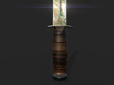Military Knife 3D model order