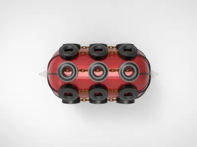 Fender Ship 3D model