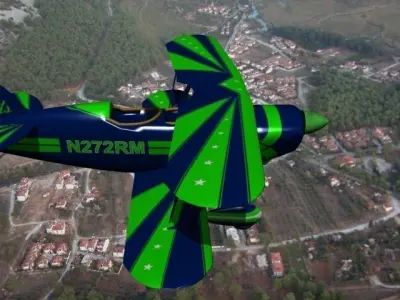 Pitts Special 3D model 8