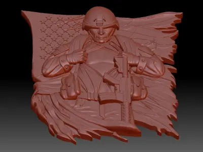 Soldier 3D print model purchase
